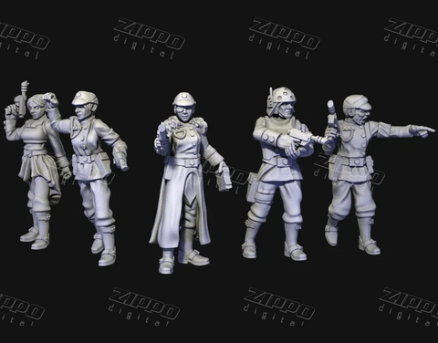 Interstelar Officers 3D Print - STL file