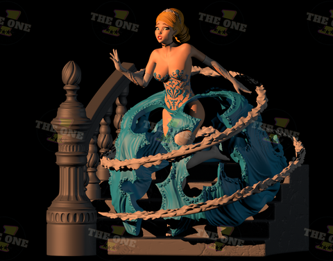 Cinderella princess 3D Prints STL File