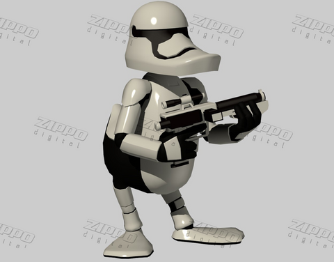 duck trooper 3D Print - STL file