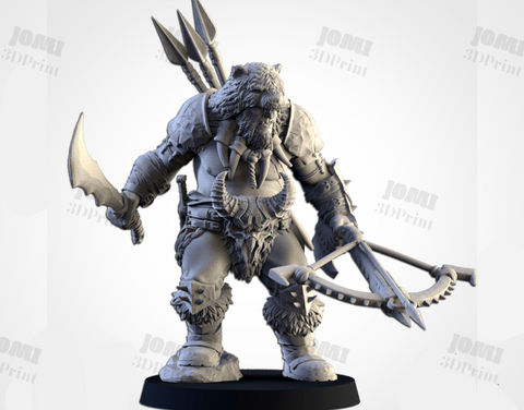 The Hunter Ogre 3D Prints STL File