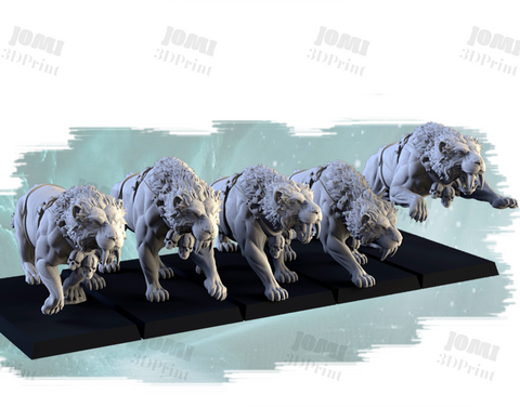 Sabertooth 3D Prints STL File