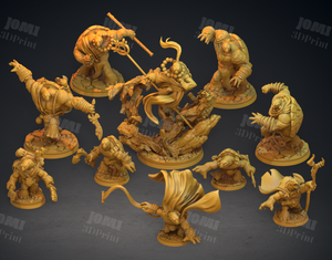 Clay Cyanide Miniatures Factions December 2021 3D Prints STL File