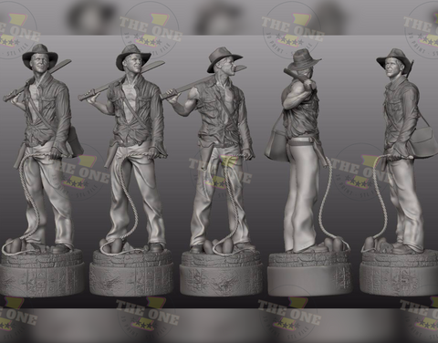 Indiana Jones 3D Prints STL File