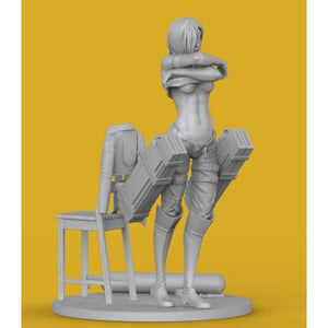 Moa - Mikasa Ackerman 3D Print - STL file - 3D Print STL File for Resin Printer