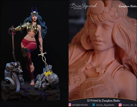Feiticeira branca 3D print model
