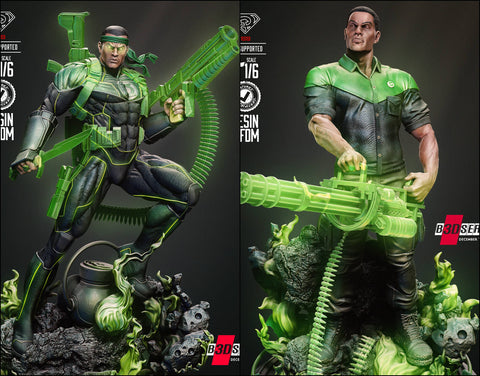 B3DSERK Jhon Stewart Green Lantern Diorama