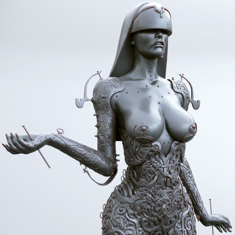 Mekanika trubite technofantasy doll