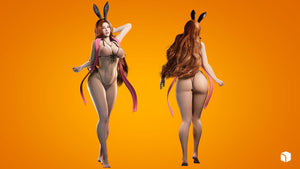 Rangiku Matsumoto - Bleach Game Ready - Low Poly Low-poly 3D model