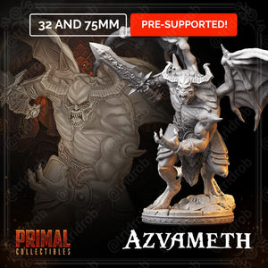 PRIMAL Collectibles - Master of dungeos. Quest pack - Azvameth gargoyle