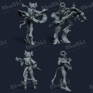 Shainda The Bard - Idle and Action Pose